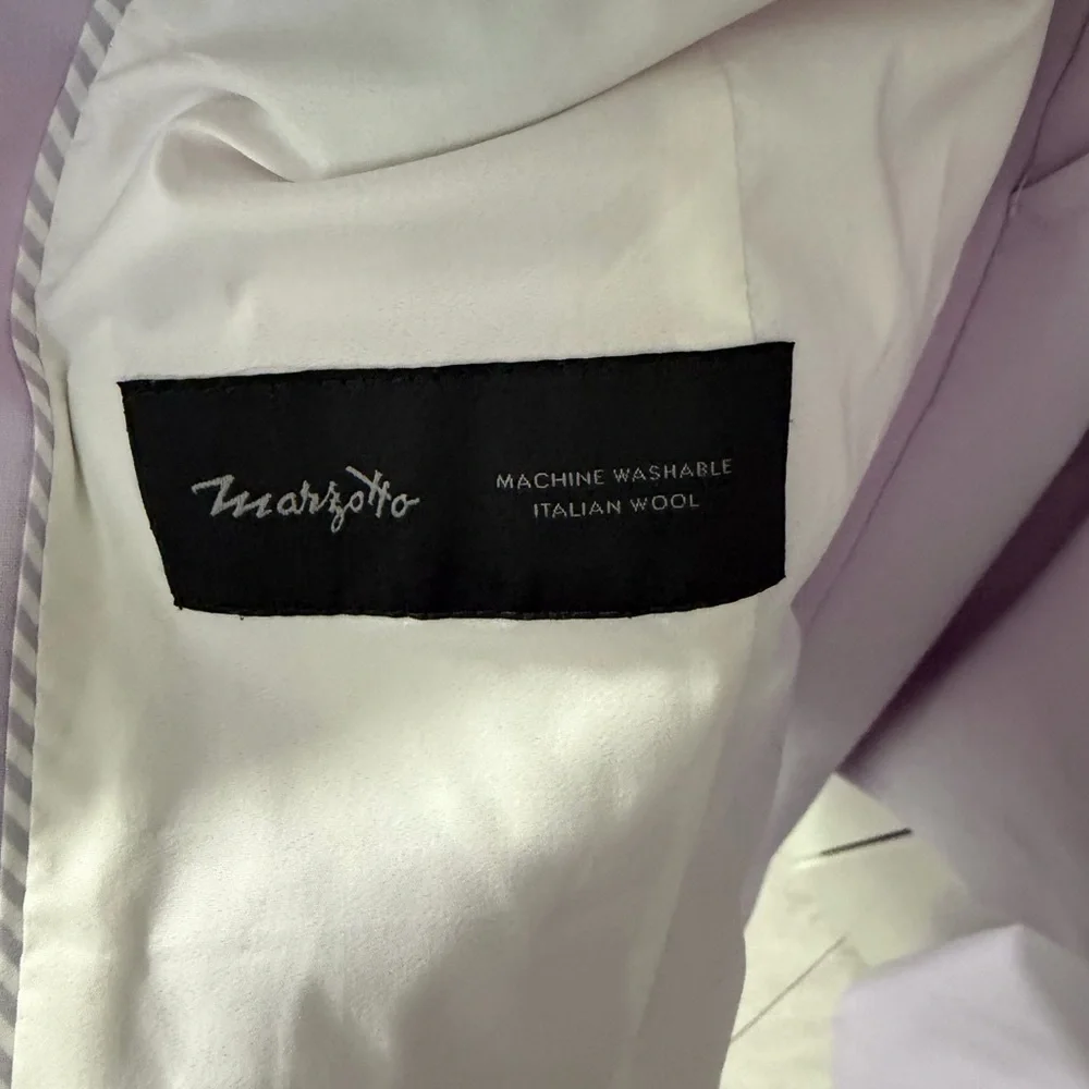 NWOT Banana Republic Light (lilac) Purple Blazer and pants set - Picture 6 of 6